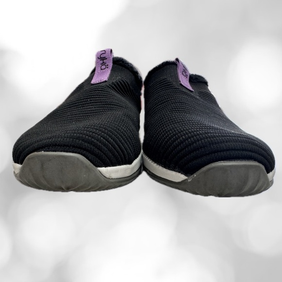 Women’s RYKA Echo Knit Slip on Sneakers, Black/Purple, Size 10M, EUC - Picture 4 of 7